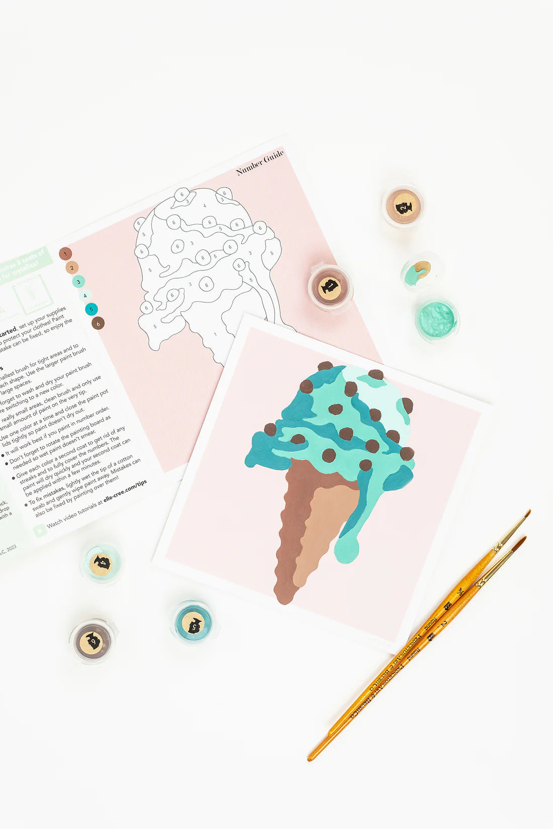 Paint-by-Number Mini Kit