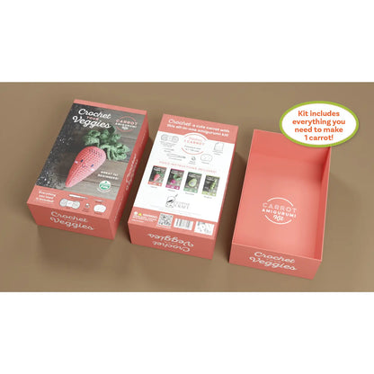 Crochet Your Veggies Amigurumi Kit