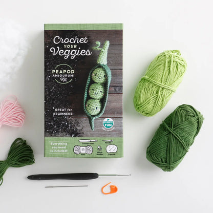 Crochet Your Veggies Amigurumi Kit