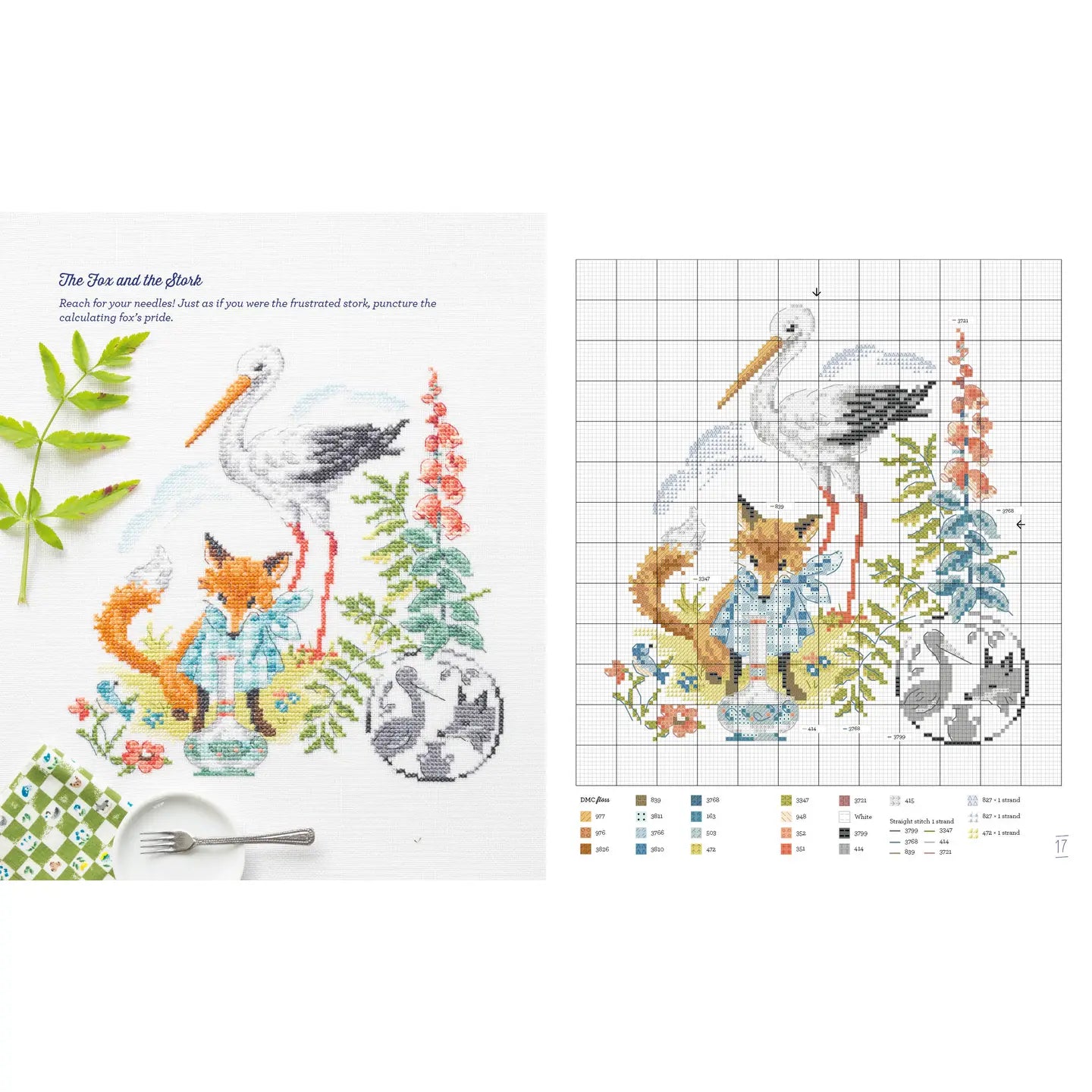 Fables and Fairy Tales To Cross Stitch- Book