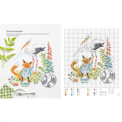 Fables and Fairy Tales To Cross Stitch- Book