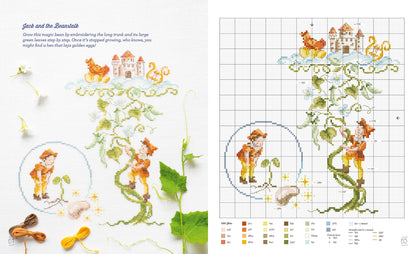 Fables and Fairy Tales To Cross Stitch- Book