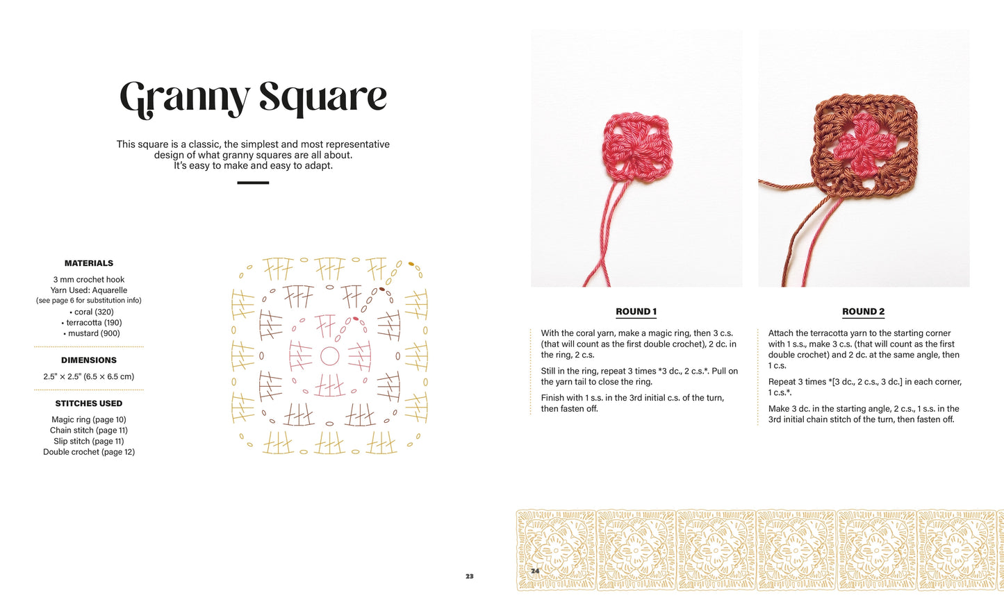 Granny Square Style by Hyllam Lefèvre
