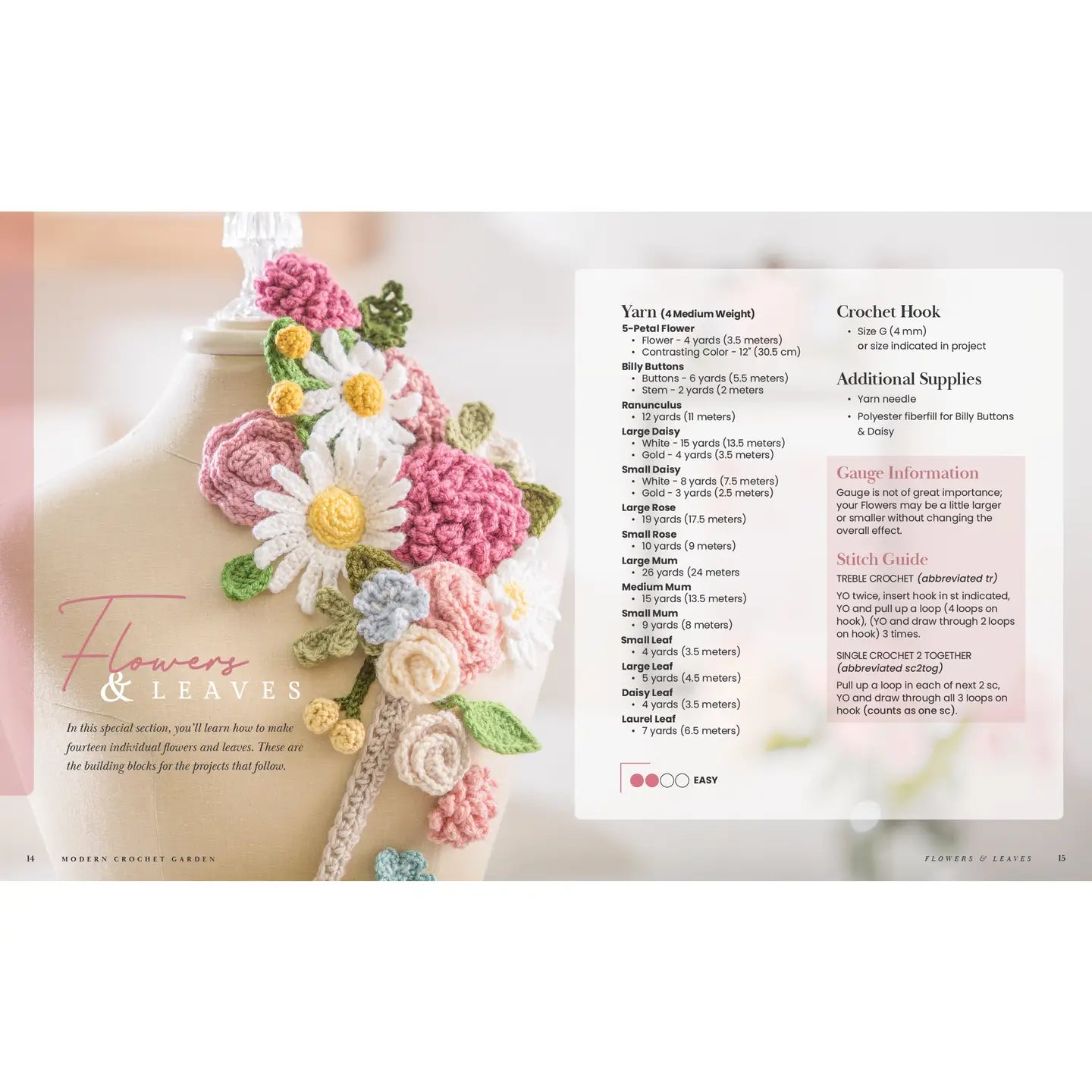 Modern Crochet Garden