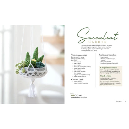 Modern Crochet Garden