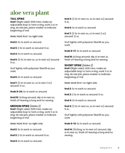 Modern Crochet Garden