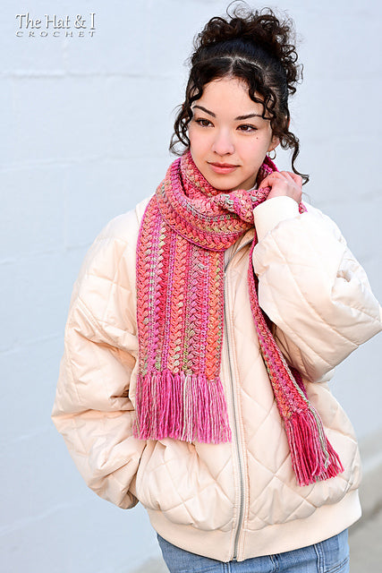 Tea Time Scarves Crochet Kit