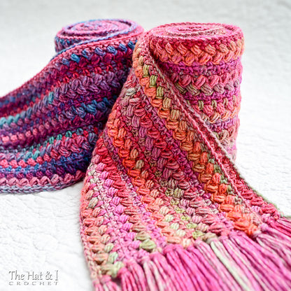 Tea Time Scarves Crochet Kit