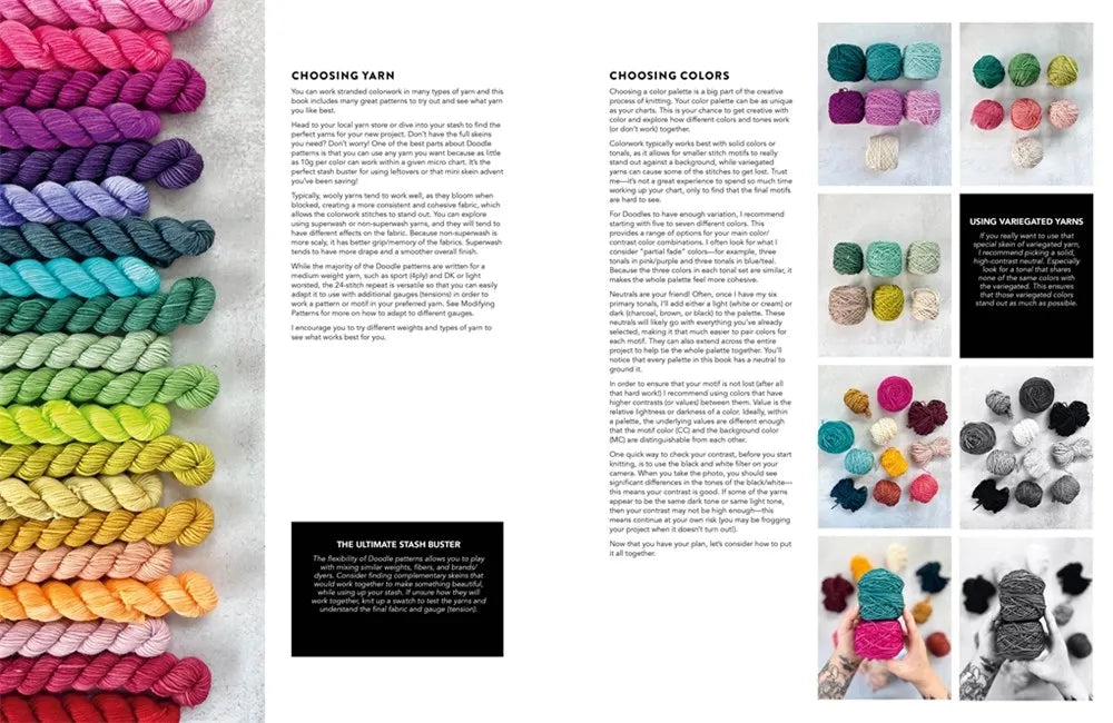 The Doodle Knit Directory: 200 playful colorwork motifs for knitted ac ...