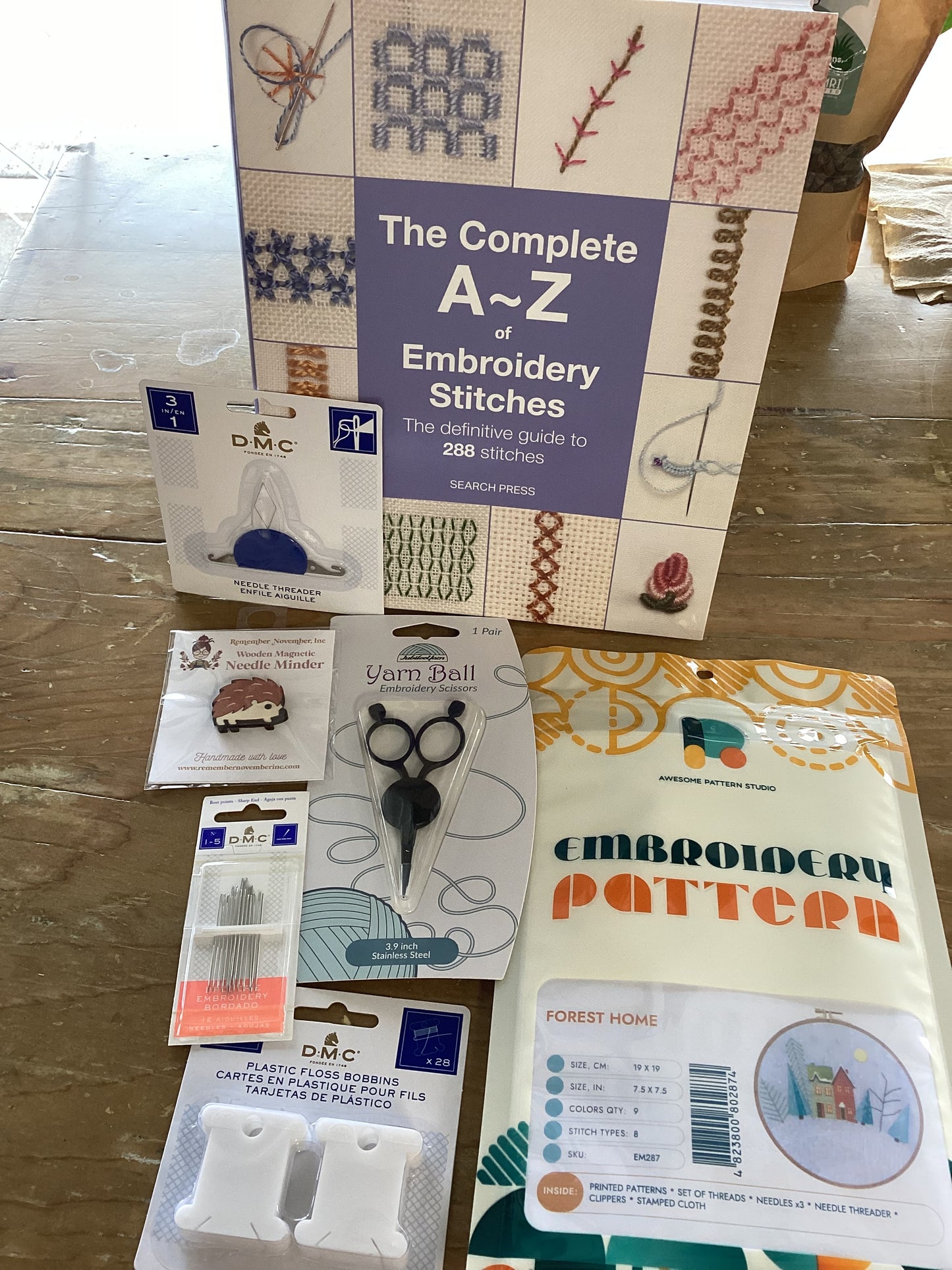 Forest Home Embroidery Bundle