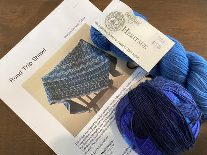 Road Trip Shawl (Knitting) Kit
