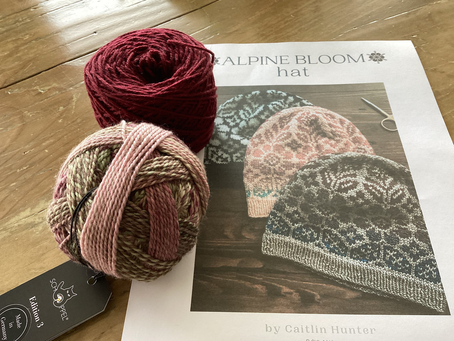 Alpine Bloom Hat (Knitting) Kit