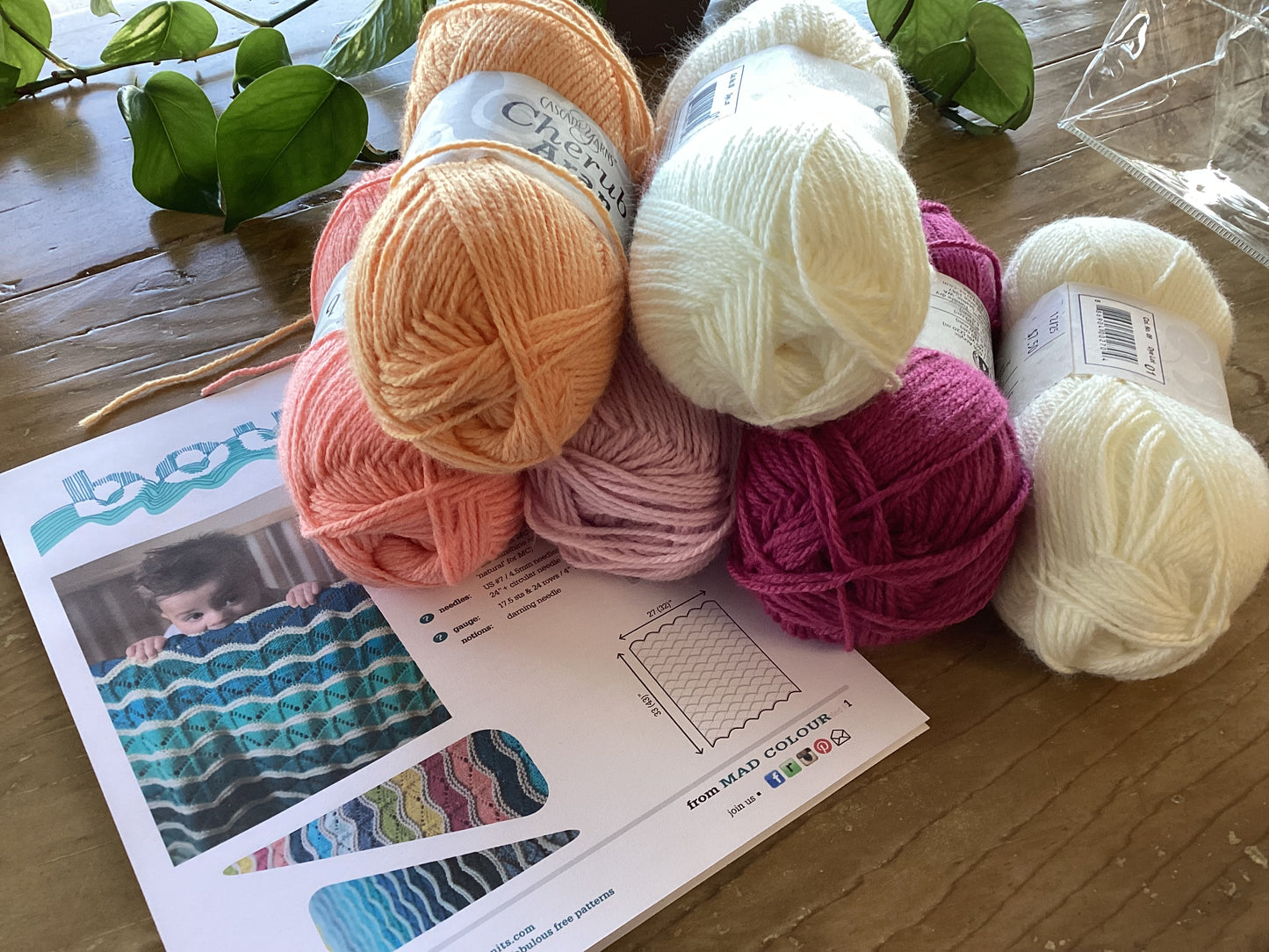 Bounce Baby Blanket (Knitting) Kit