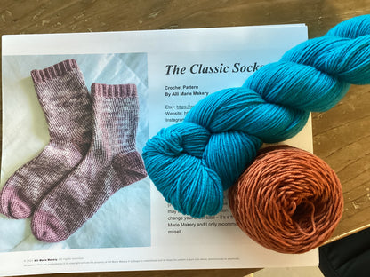 The Classic Socks (Crochet) Kit