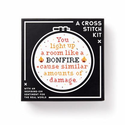 Bonfire Cross-Stitch Kit