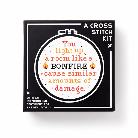 Bonfire Cross-Stitch Kit