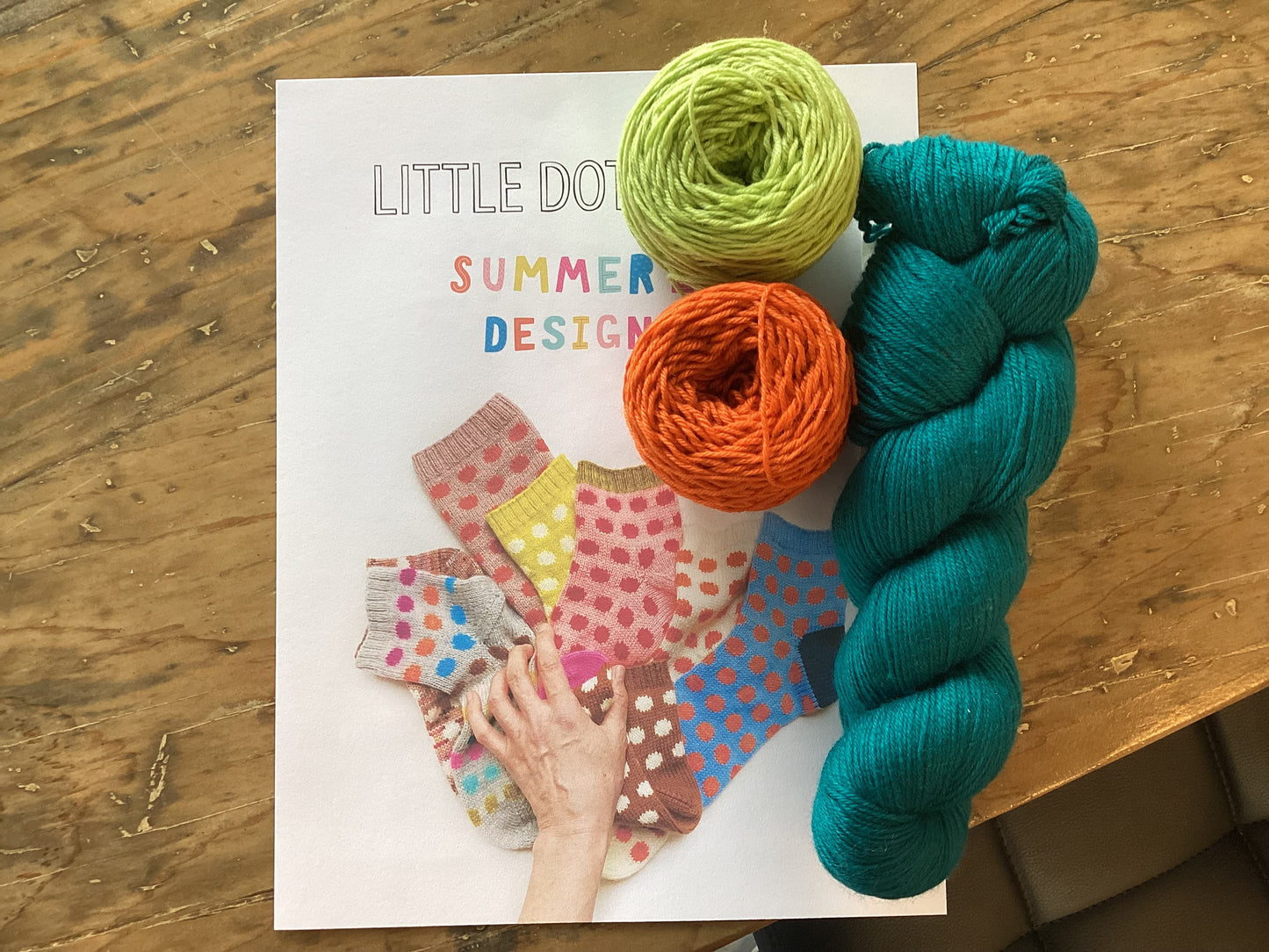 Little Dots Socks (Knit) Kit