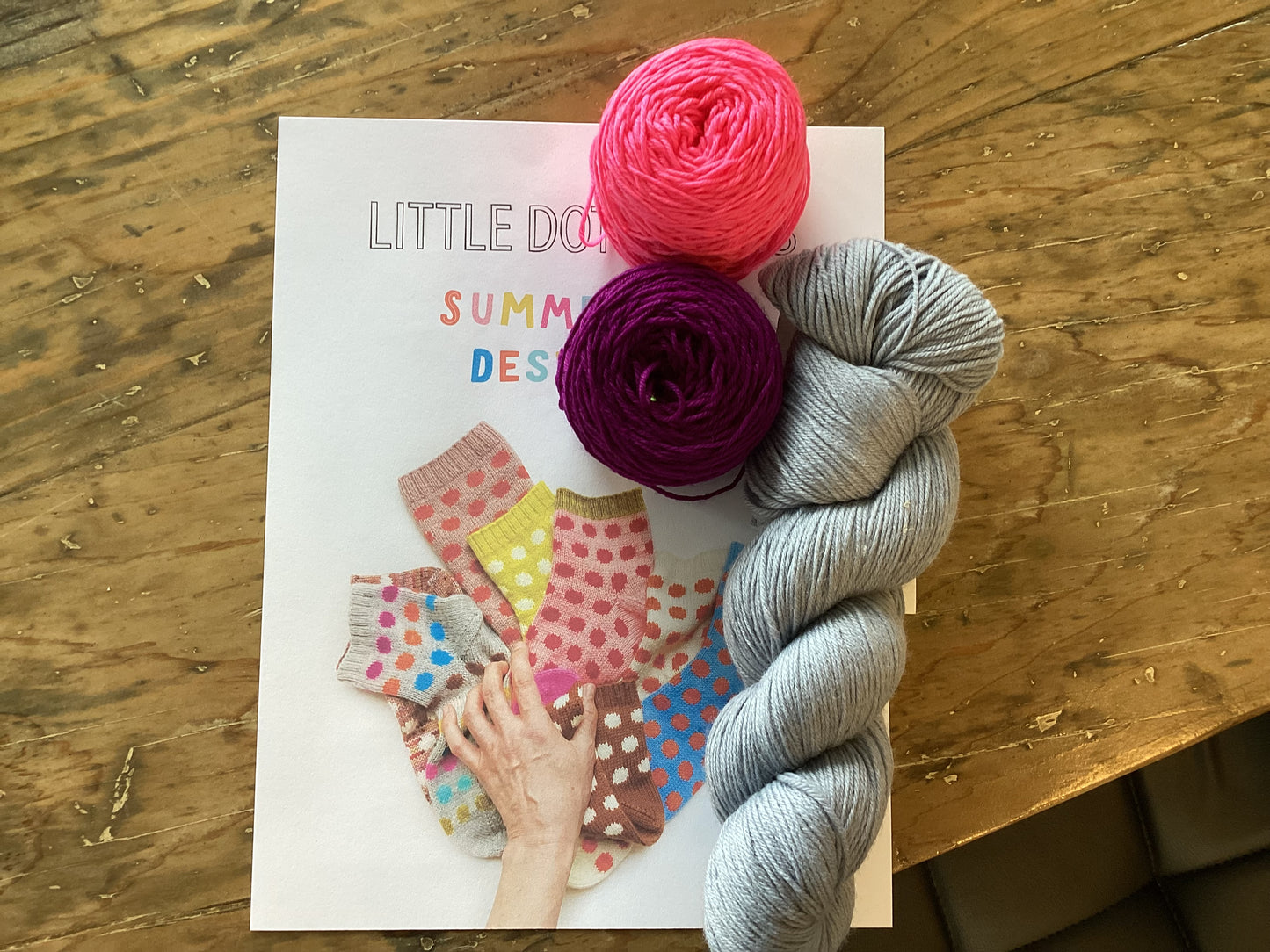 Little Dots Socks (Knit) Kit