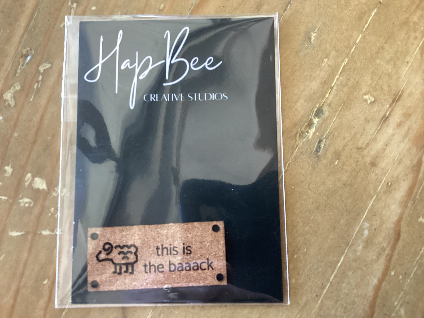 “this is the baaack” Tag