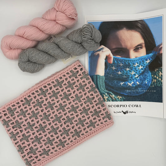 Scorpio Cowl Crochet Kit