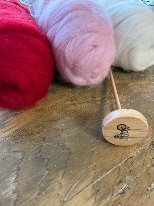Drop Spindle/Fiber Bundle