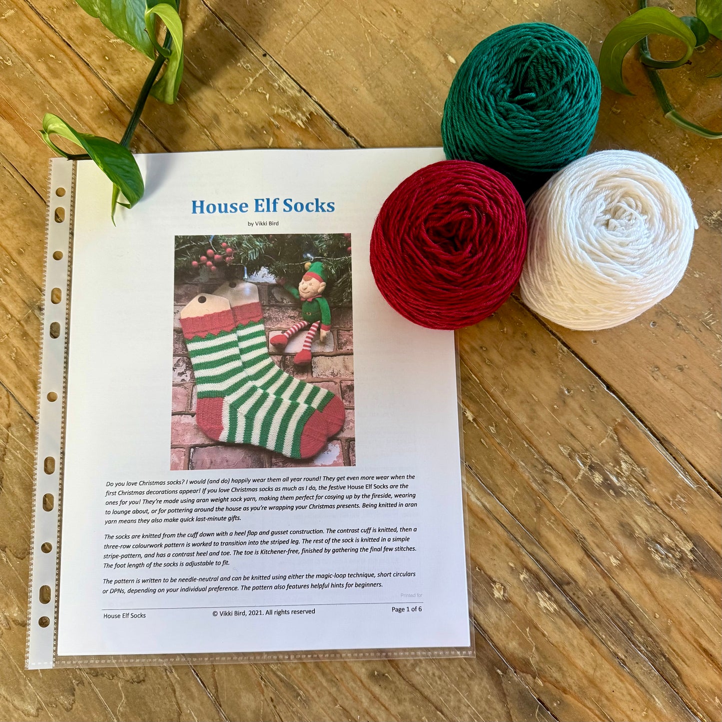 House Elf Socks Knitting Kit