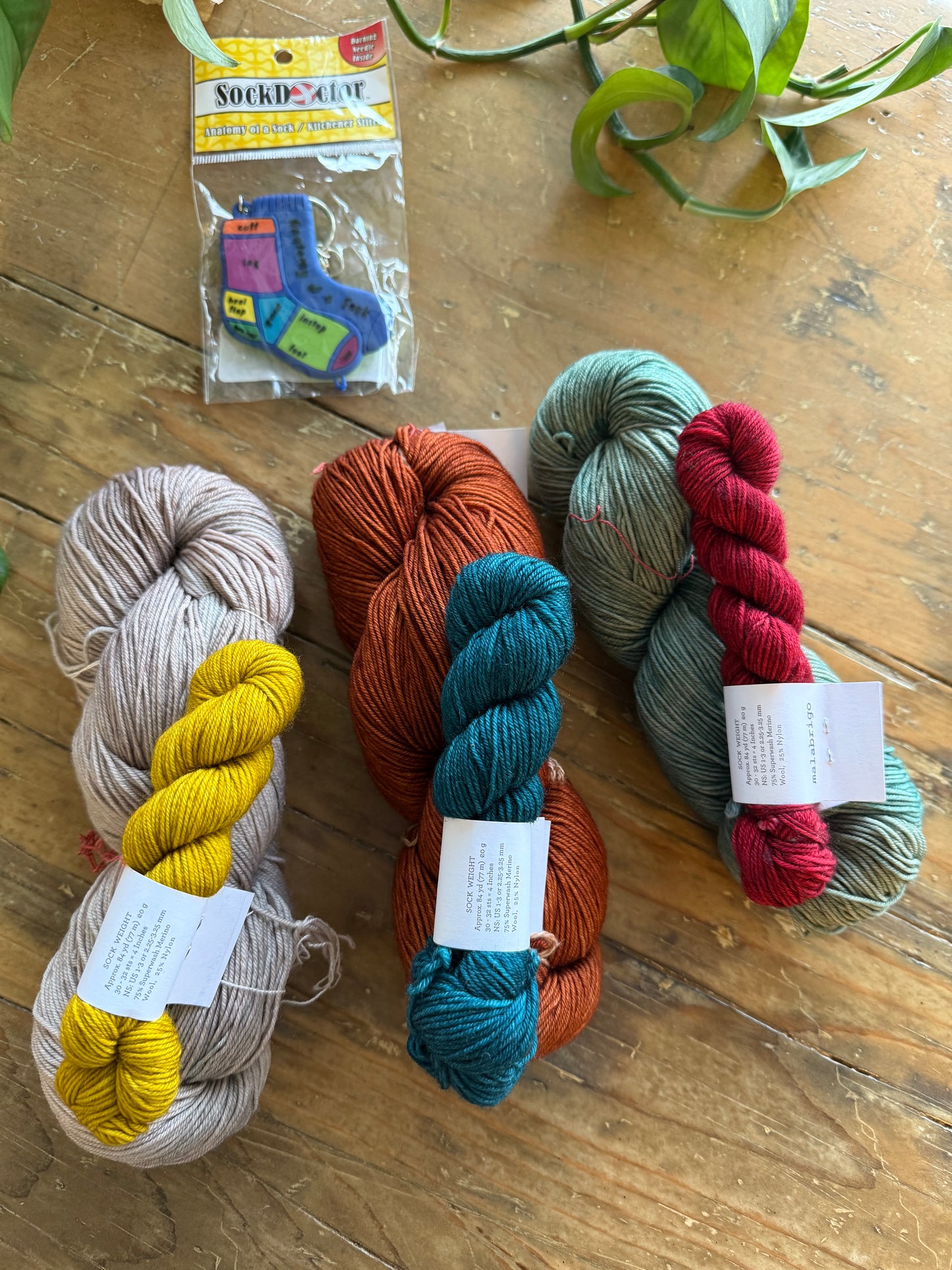 Woodland Winter Sock Collection - Cuff Down