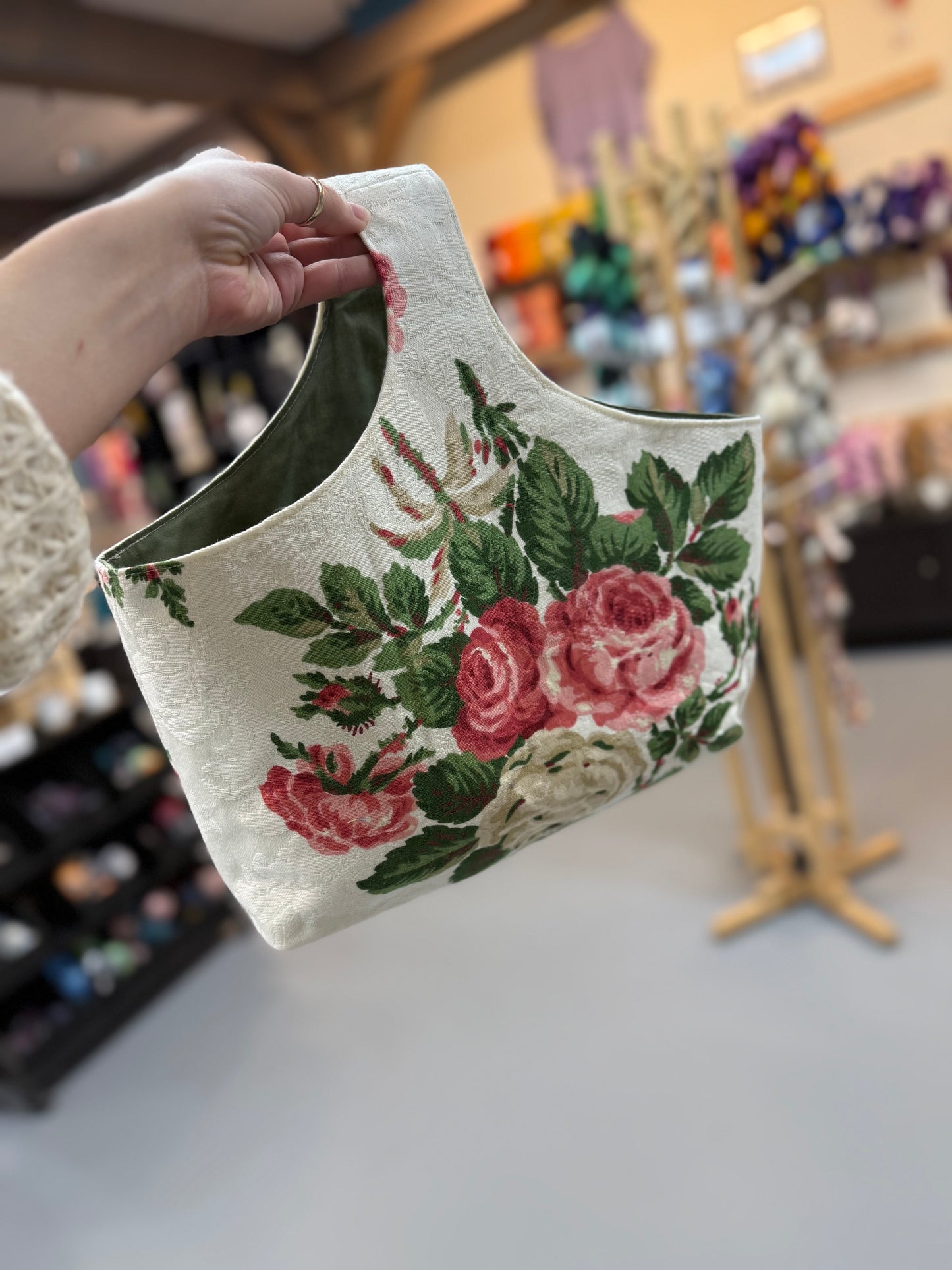 She Shed Quilts Fabric Project Bag
