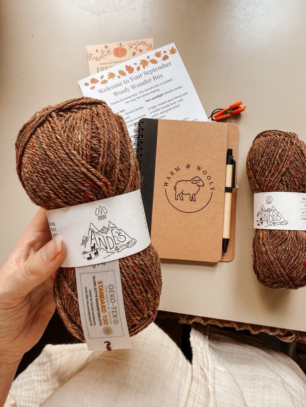 Wooly Wonder Box - A Monthly Creative Surprise