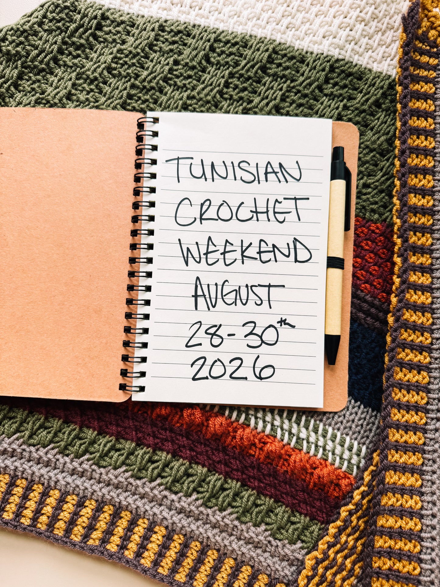 Tunisian Crochet Weekend 2026
