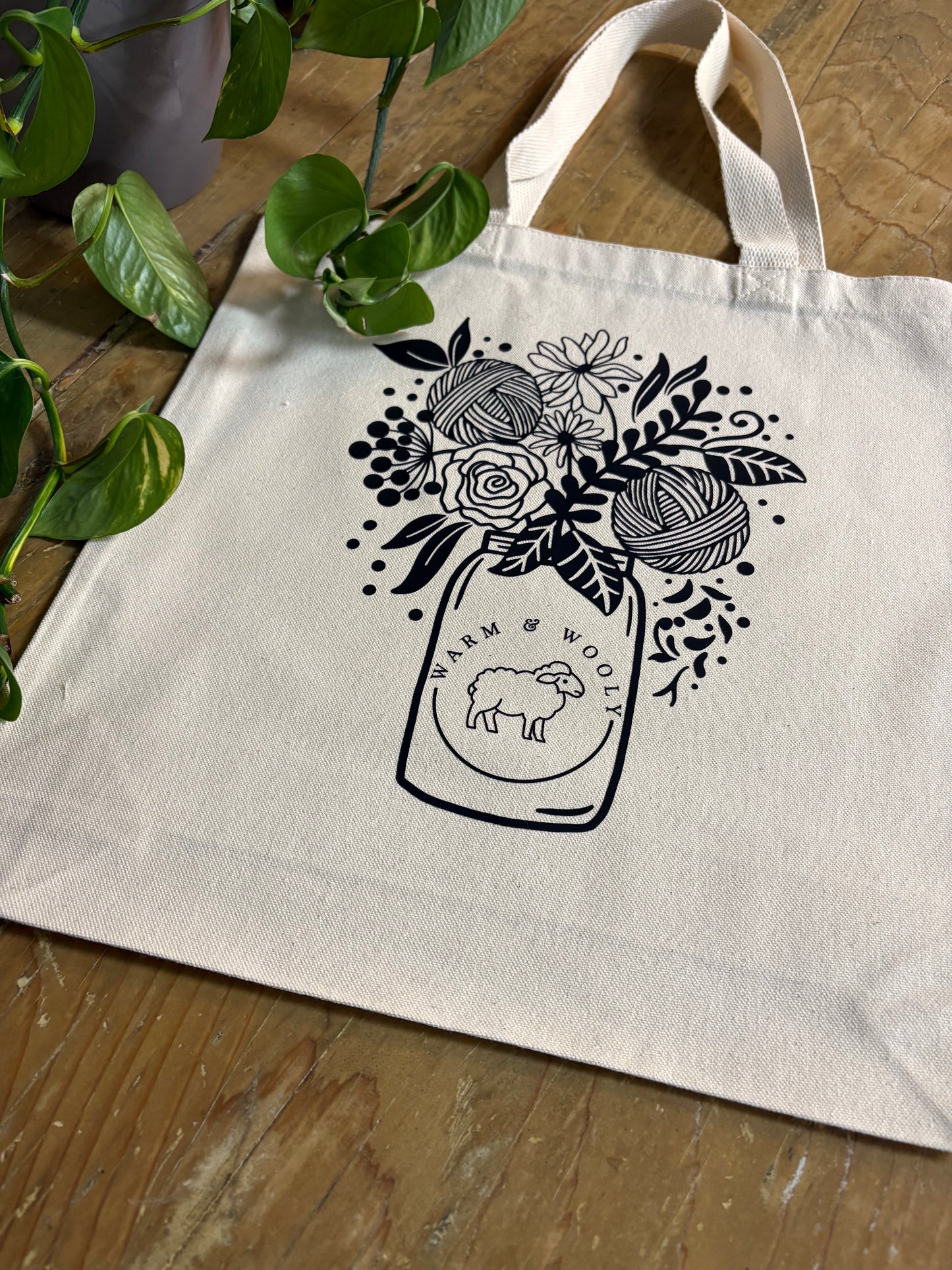Warm & Wooly Tote Bag