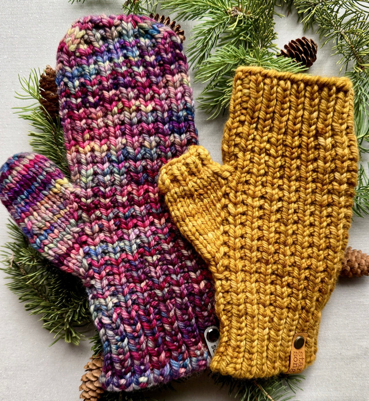 Knitting 201: Starlight & Timber Mitts with the designer