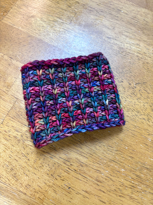 Tunisian 201: Mug Cozy