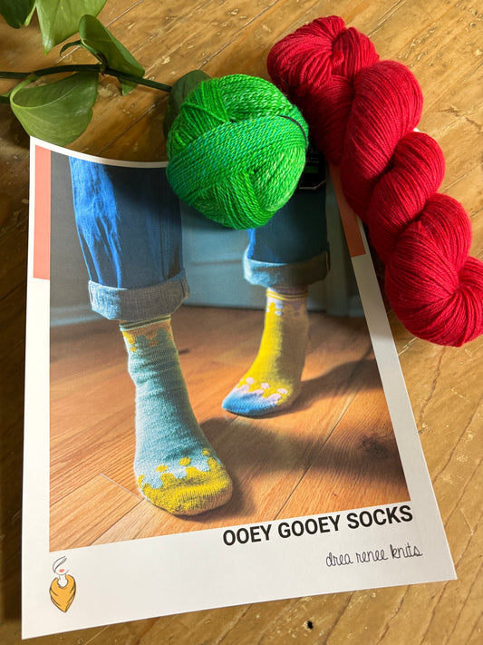 Ooey Gooey Sock Kit (Knitting)