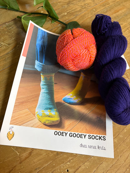 Ooey Gooey Sock Kit (Knitting)