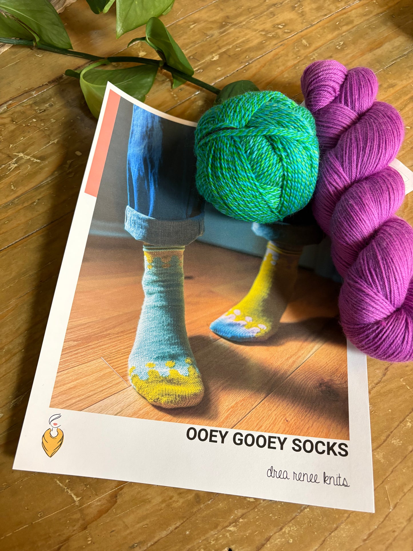 Ooey Gooey Sock Kit (Knitting)