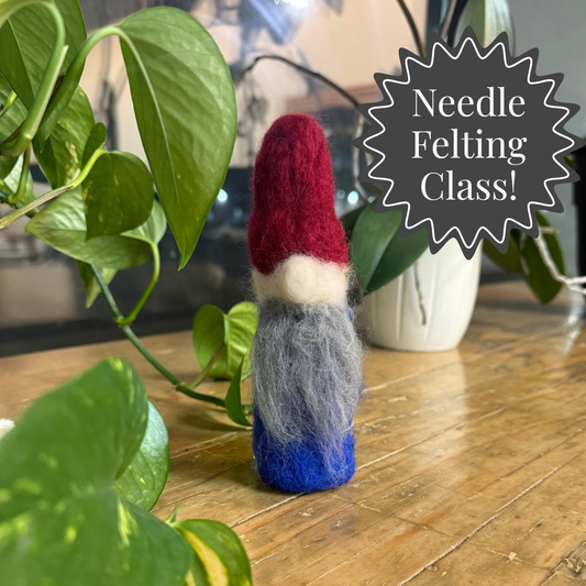 Needle Felting 101: Gnome