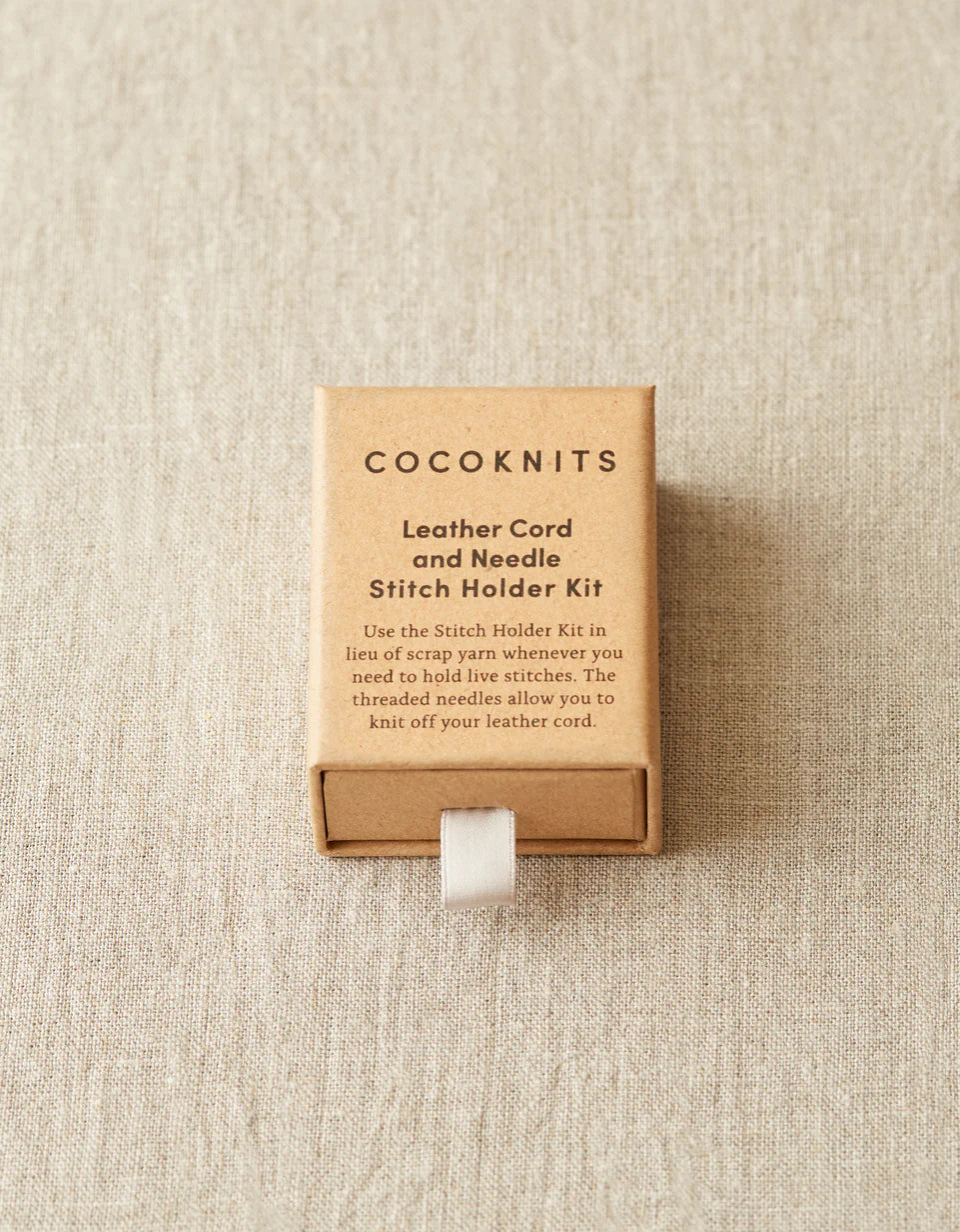 Leather Cord and Needle Stitch Holder Kit