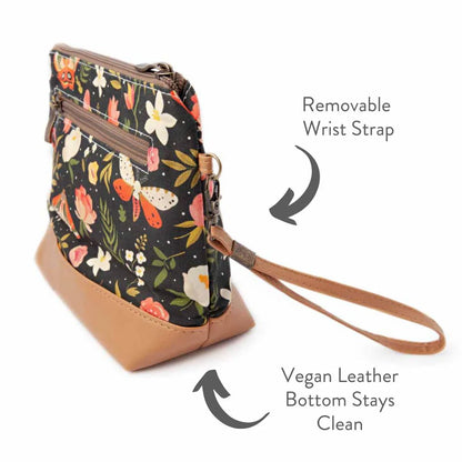 Mini Trini Bag – Small Zippered Sock Project Bag