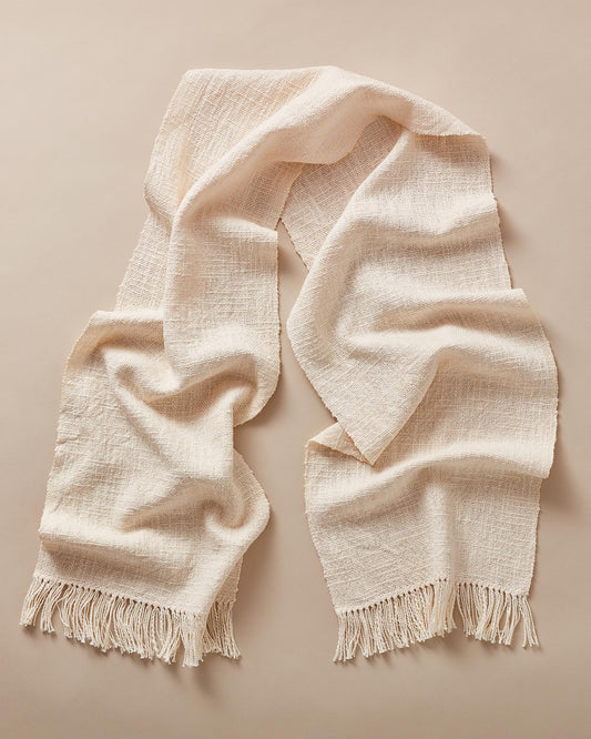 Weaving 101: Textured Cotton Scarf