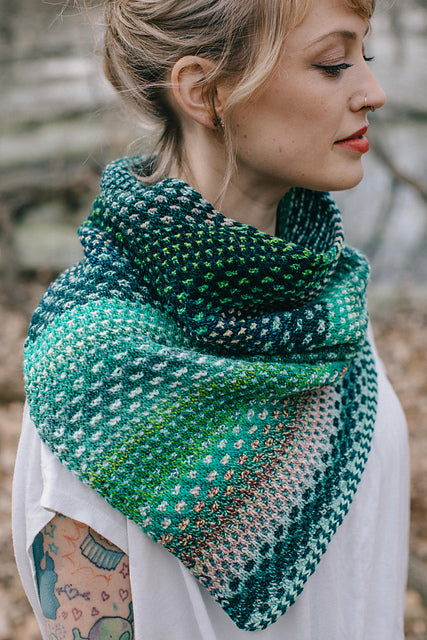 Summer Knitting 201: The Shift Cowl