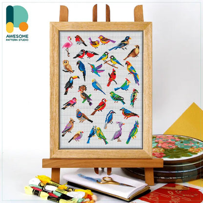 Counted Cross Stitch Kit by Awesome Pattern Studio