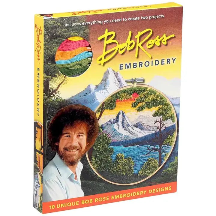 Bob Ross Embroidery Kit