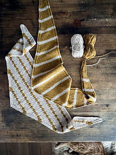 Bonnie and Clyde Scarves (Knitting) Kit