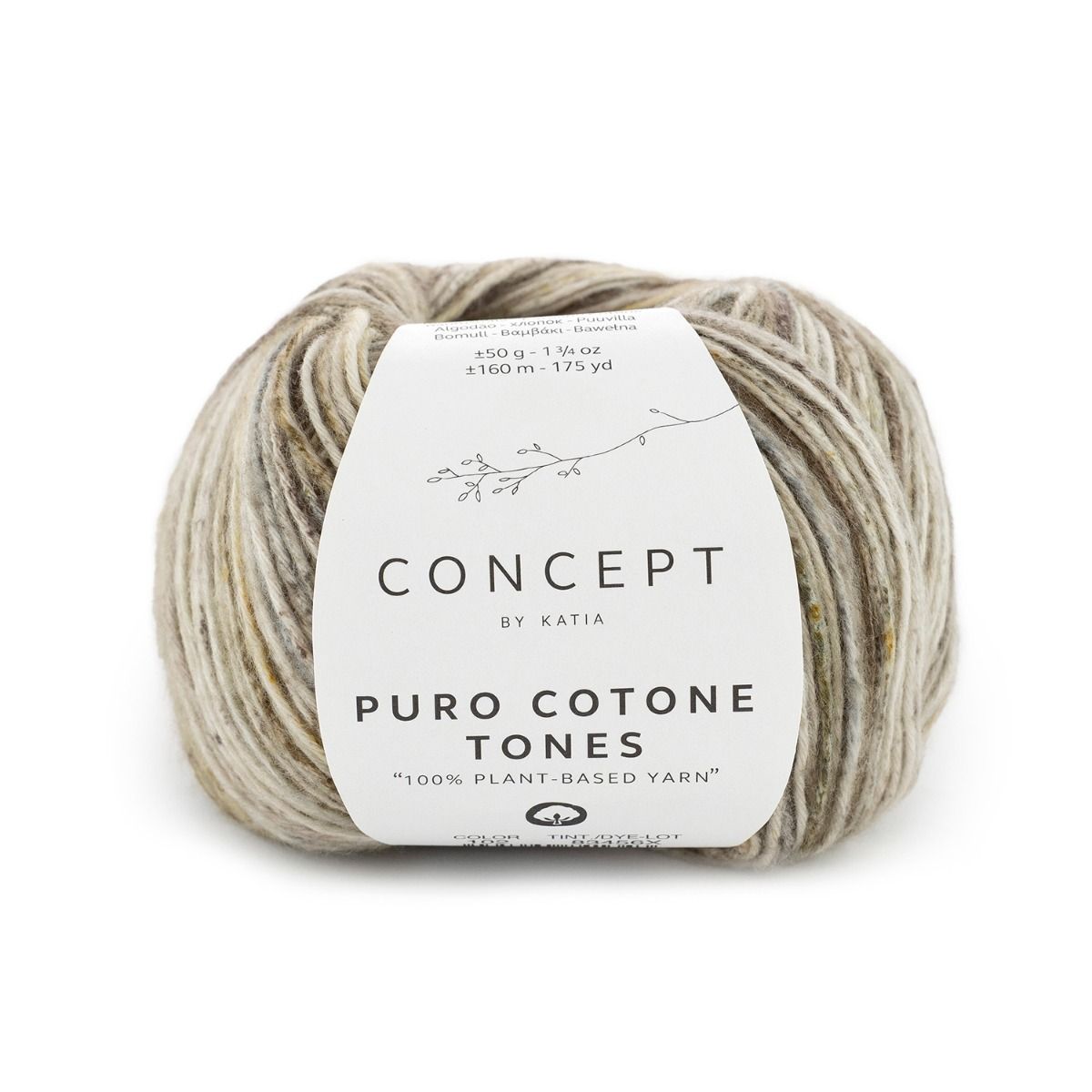 Puro Cotone Tones: CONCEPT 100% Vegan Cotton Yarn