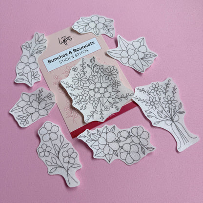 Artsy Lyons Stick & Stitch Embroidery