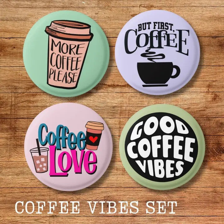 Button Vibe Pin Set's