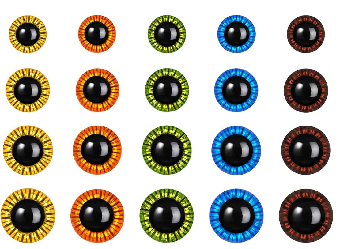 Safety Eyes Colored