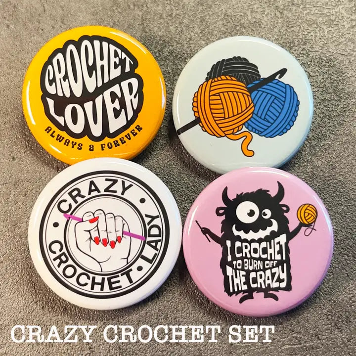 Button Vibe Pin Set's