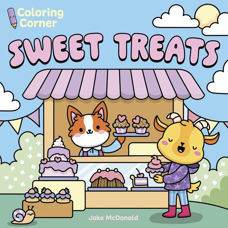 Coloring Corner: Sweet Treats